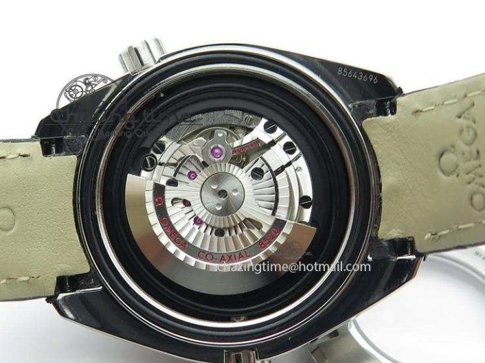 0104 Vibrant Planet Ocean Professional SS V6F 37mm Ladies Ceramic Bezel On Black Leather Strap A 8257